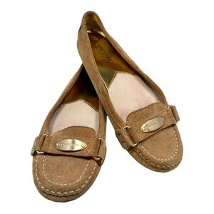 Michael Kors Women's Shoes Plate Driver Slipon
Loafers Moccasins Suede Flats 6